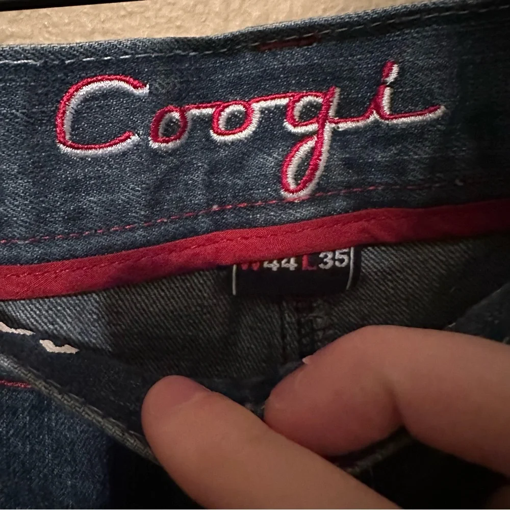 Coogi Men’s Y2K Style Embroidered Jeans - Picture 3 of 3